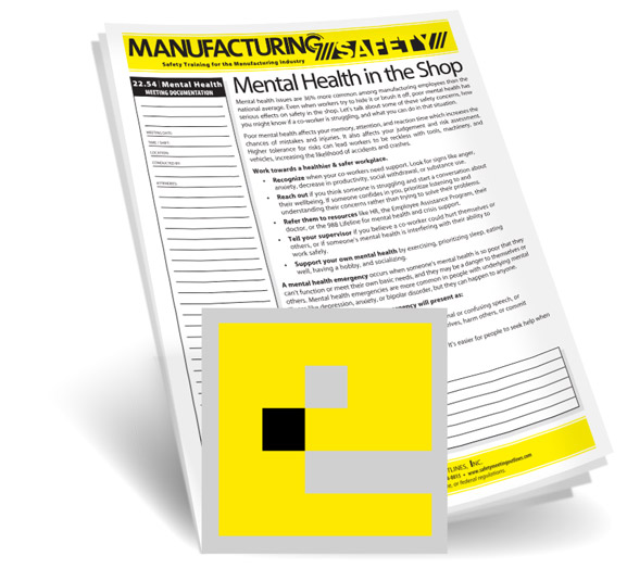 Manufacturing Mental Health Meeting Sample